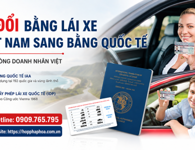 Ai đổi bằng lái xe Việt Nam sang quốc tế ?