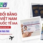 Cách đổi bằng lái xe Việt Nam sang quốc tế IAA