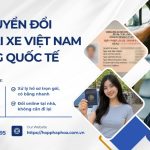Chuyển đổi bằng lái xe Việt Nam sang quốc tế