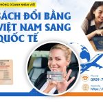 Danh sách đổi bằng lái xe Việt Nam sang quốc tế