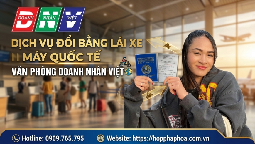 Dịch vụ đổi bằng lái xe máy quốc tế