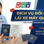 Dịch vụ đổi bằng lái xe máy quốc tế