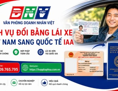 Dịch vụ đổi bằng lái xe Việt Nam sang quốc tế IAA