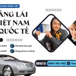 Đổi bằng lái ô tô Việt Nam sang quốc tế