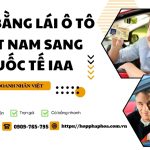 Đổi bằng lái ô tô Việt Nam sang quốc tế IAA