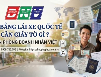 Đổi bằng lái xe quốc tế cần giấy tờ gì ?
