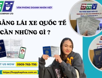 Đổi bằng lái xe quốc tế cần những gì ?