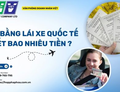 Đổi bằng lái xe quốc tế hết bao nhiêu tiền ?