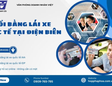 Đổi bằng lái xe quốc tế tại Điện Biên