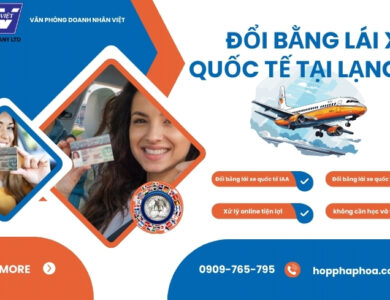 Đổi bằng lái xe quốc tế tại Lạng Sơn