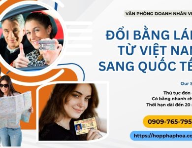 Đổi bằng lái xe từ Việt Nam sang quốc tế IAA