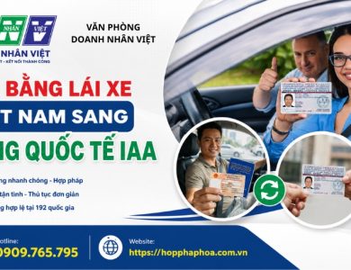 Đổi bằng lái xe Việt Nam sang bằng quốc tế IAA