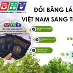Đổi bằng lái xe Việt Nam sang Thái Lan