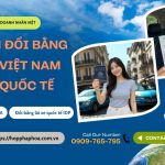 Gia hạn đổi bằng lái xe Việt Nam sang quốc tế