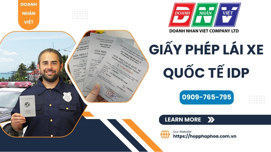 Giấy phép lái xe quốc tế IDP