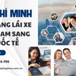 Hồ Chí Minh đổi bằng lái xe Việt Nam sang quốc tế