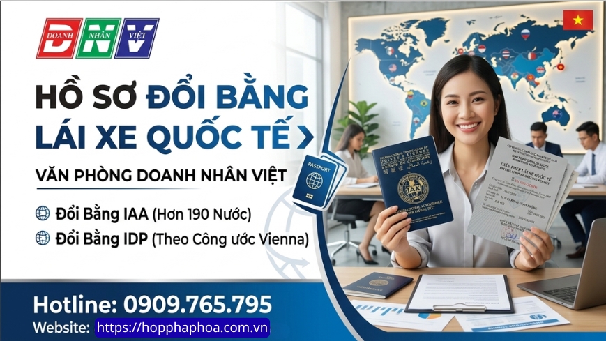Hồ sơ đổi bằng lái xe quốc tế