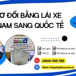 Hồ sơ đổi bằng lái xe Việt Nam sang quốc tế