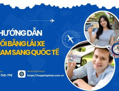 Hướng dẫn đổi bằng lái xe Việt Nam sang quốc tế
