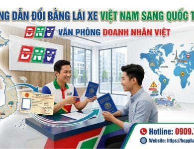 Hướng dẫn đổi bằng lái xe Việt Nam sang quốc tế IAA