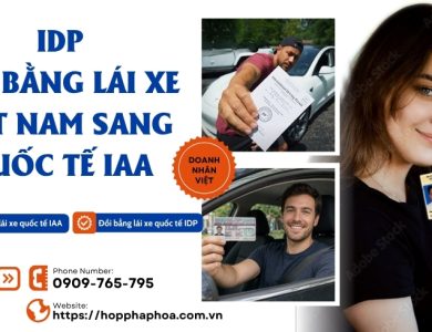 IDP đổi bằng lái xe Việt Nam sang quốc tế IAA
