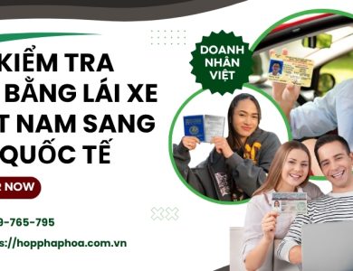 Kiểm tra đổi bằng lái xe Việt Nam sang quốc tế