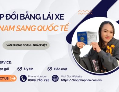 Nộp đổi bằng lái xe Việt Nam sang quốc tế