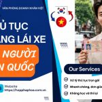 Thủ tục đổi bằng lái xe cho người hàn quốc