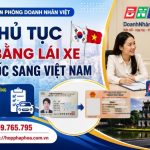 Thủ tục đổi bằng lái xe Hàn Quốc sang Việt Nam