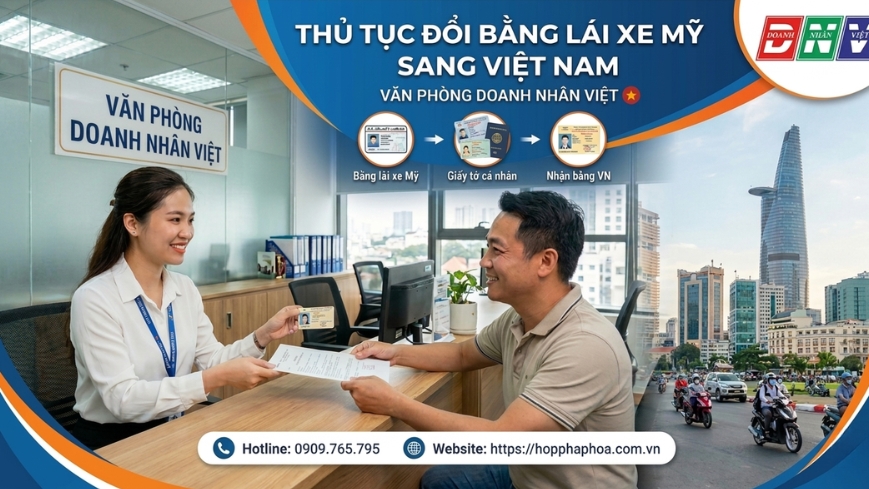 Thủ tục đổi bằng lái xe Mỹ sang Việt Nam