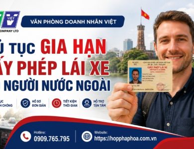 Thủ tục gia hạn giấy phép lái xe cho người nước ngoài