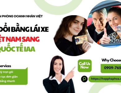 Web đổi bằng lái xe Việt Nam sang quốc tế IAA