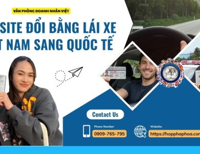 Website đổi bằng lái xe Việt Nam sang quốc tế